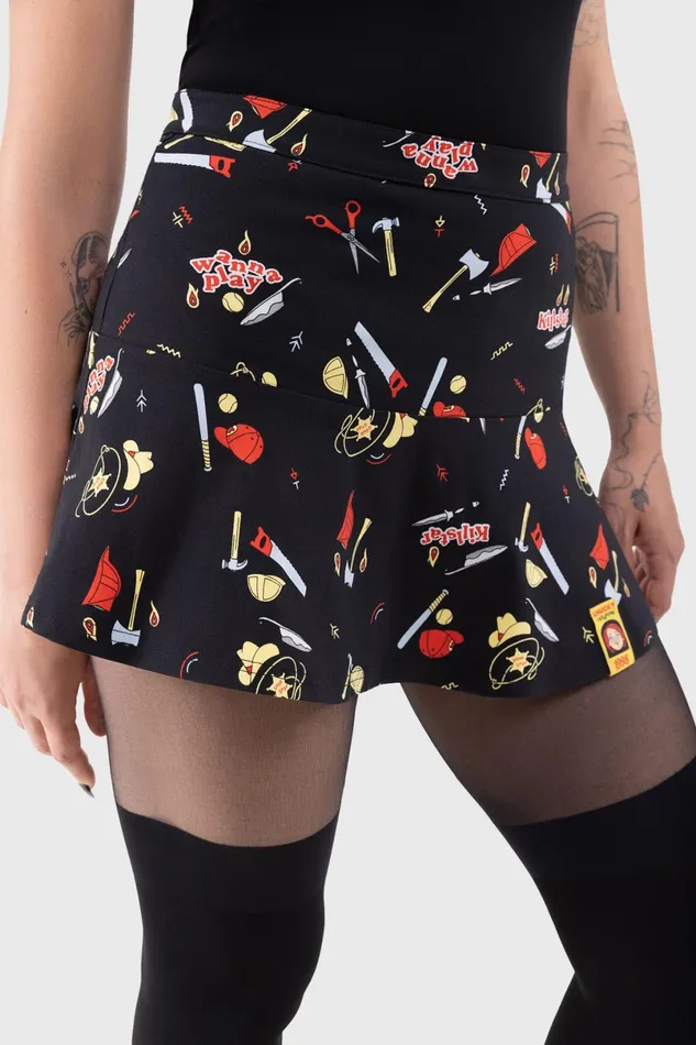Killstar Mini Skirts Women It039s Time To Play Mini Skirt