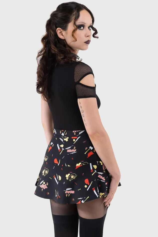 Killstar Mini Skirts Women It039s Time To Play Mini Skirt