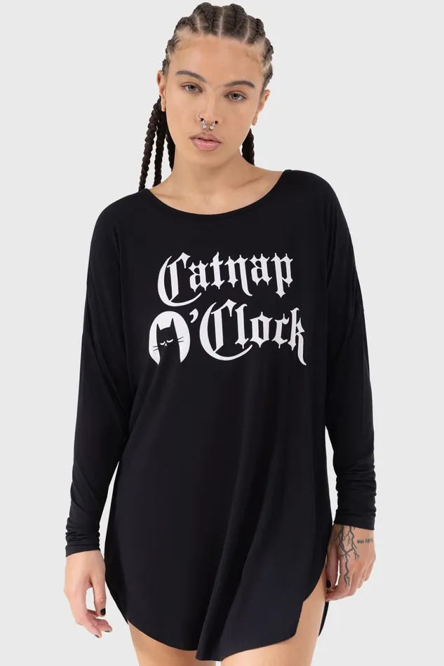 Killstar Mini Women Catnap Lounge Dress