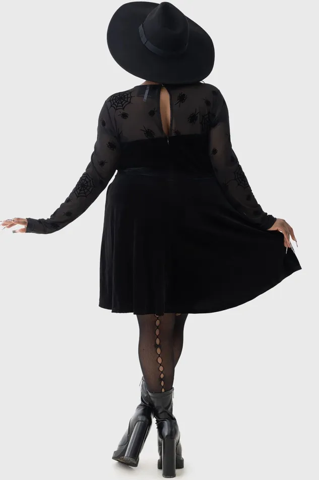 Killstar Mini Women Here Lies Beetlejuice Mini Dress