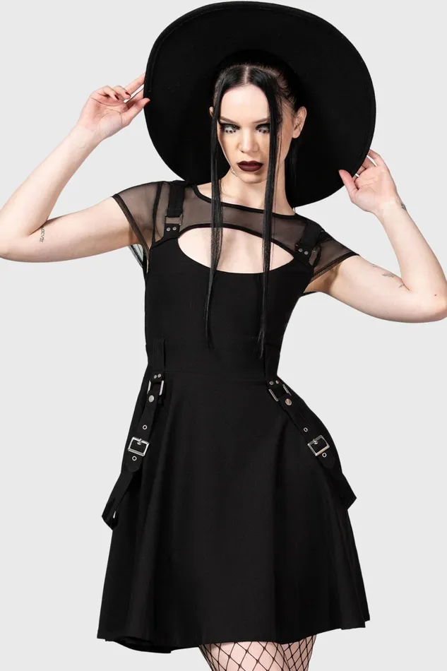 Killstar Mini Women Kounter Kulture Skater Dress