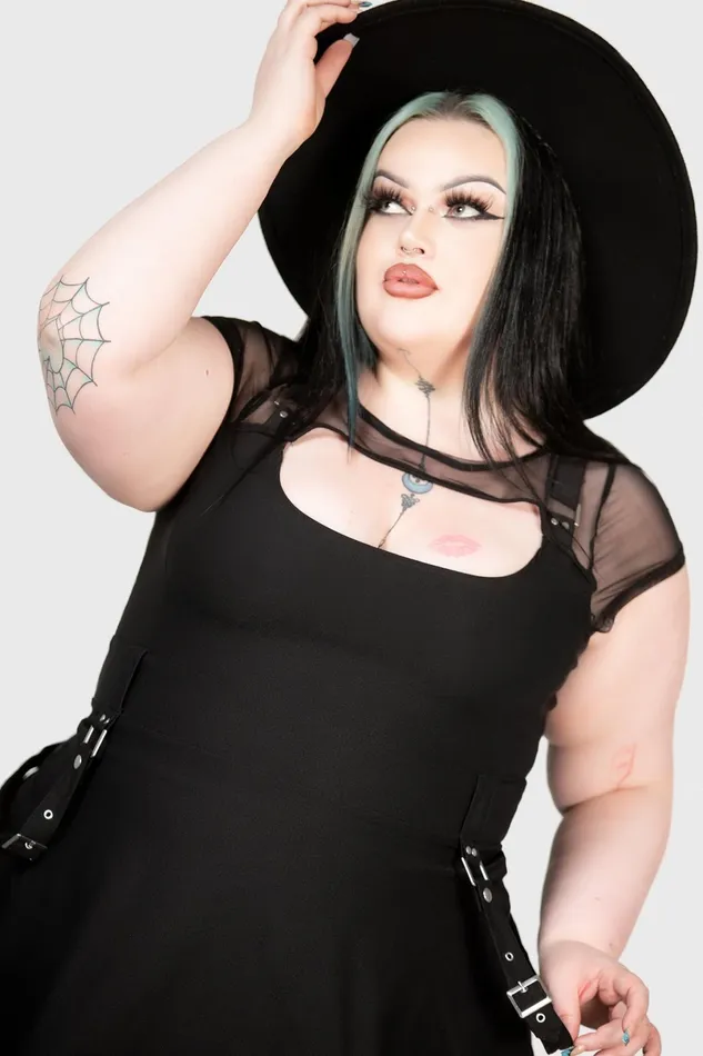 Killstar Mini Women Kounter Kulture Skater Dress