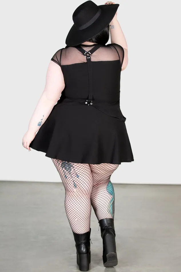 Killstar Mini Women Kounter Kulture Skater Dress