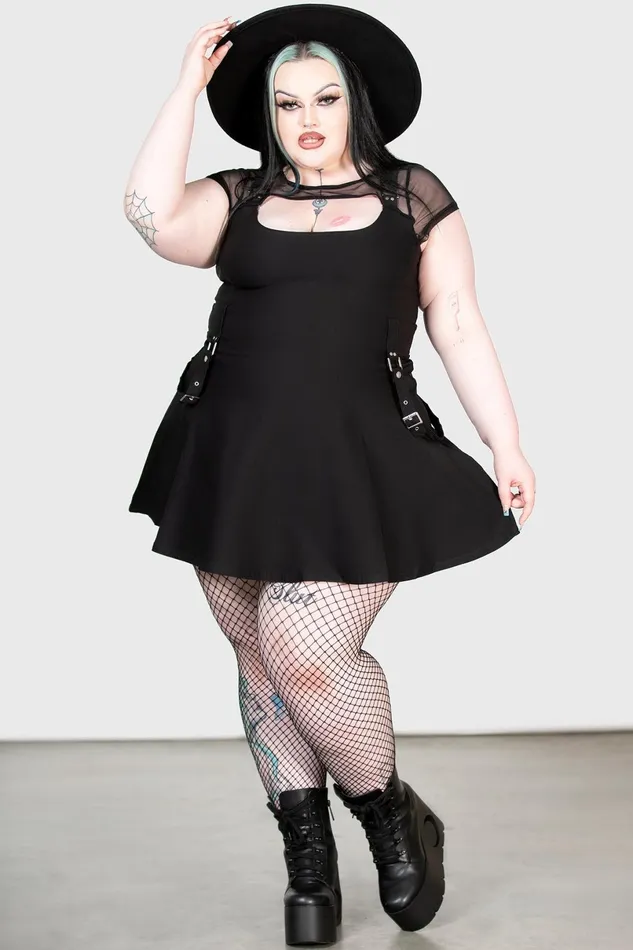 Killstar Mini Women Kounter Kulture Skater Dress