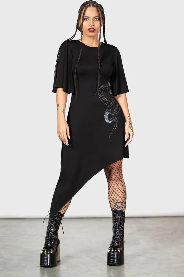 Killstar Mini Women Maple Asymmetric Dress