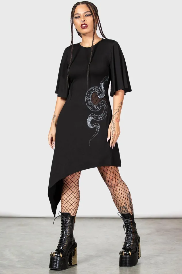 Killstar Mini Women Maple Asymmetric Dress