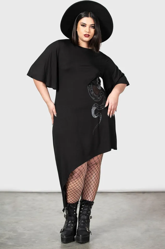 Killstar Mini Women Maple Asymmetric Dress