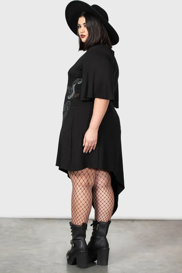 Killstar Mini Women Maple Asymmetric Dress