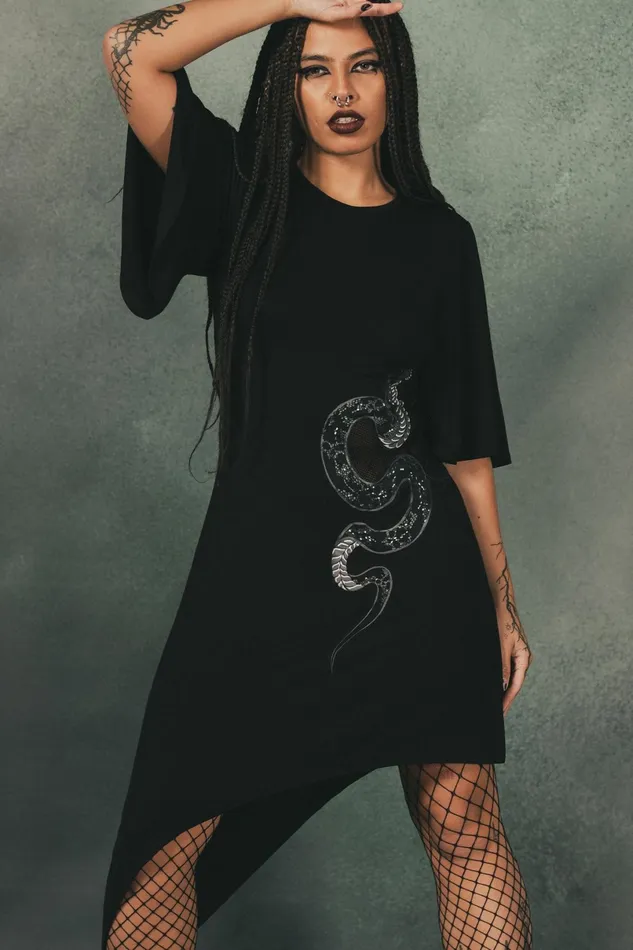 Killstar Mini Women Maple Asymmetric Dress