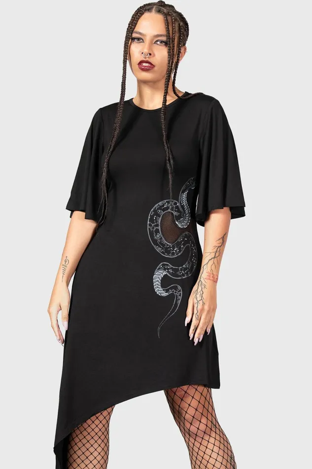 Killstar Mini Women Maple Asymmetric Dress