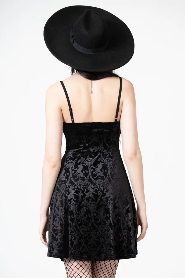 Killstar Mini Women Mistress Of Mayhem Skater Dress B