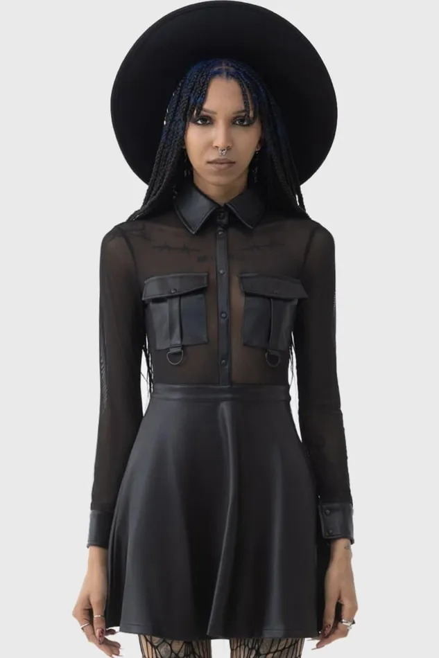 Killstar Mini Women Shadowsinger Dress
