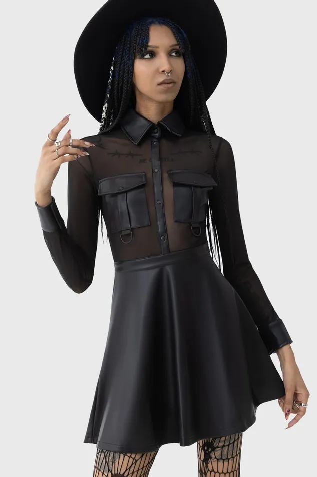 Killstar Mini Women Shadowsinger Dress