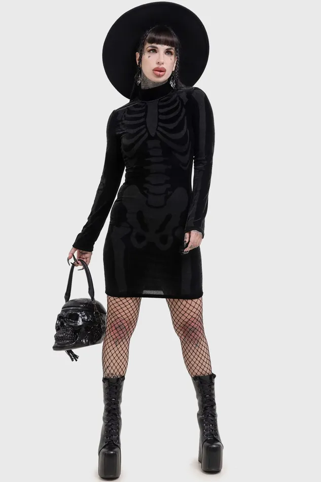 Killstar Mini Women Skelliecore Dress