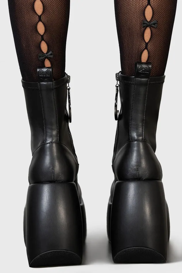 Killstar Platforms Women Ruins And Remains Boots