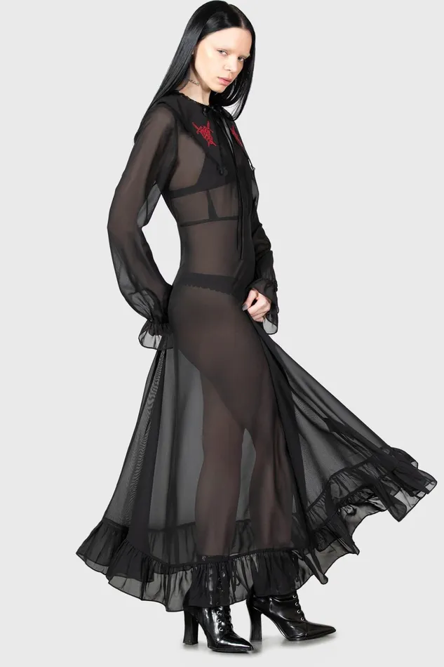 Killstar Shirt Women Miss Thumberlina Maxi Dress
