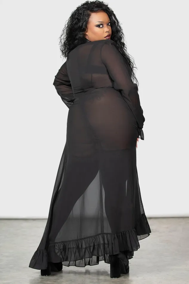 Killstar Shirt Women Miss Thumberlina Maxi Dress