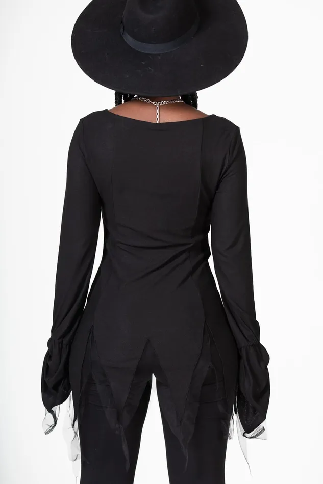 Killstar Shirts and Blouses Women Distressa Blouse