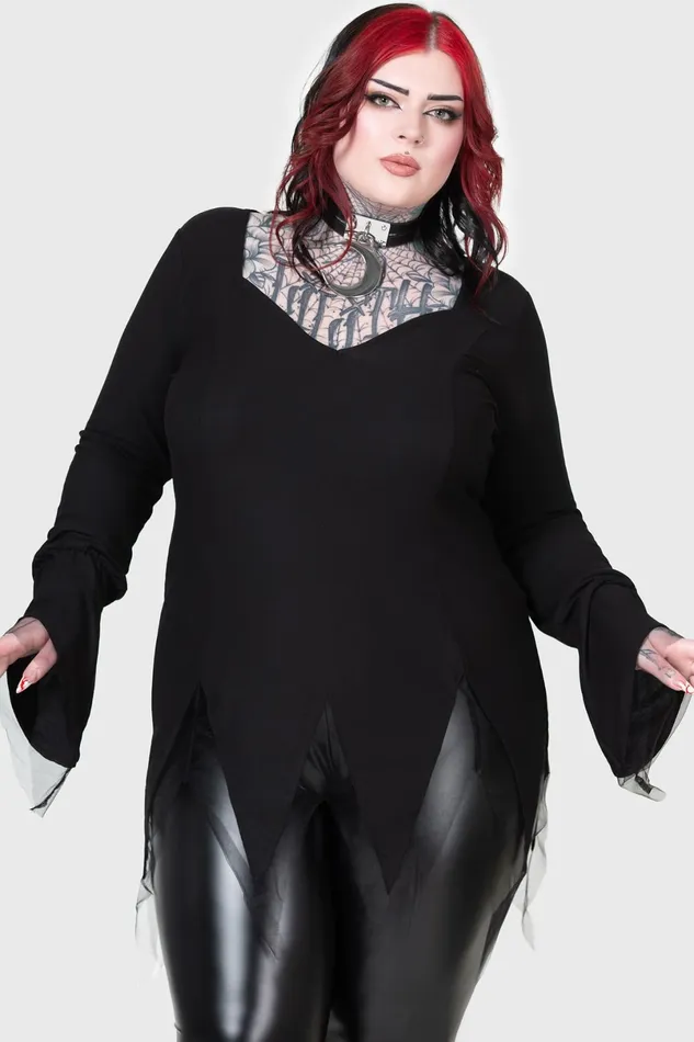 Killstar Shirts and Blouses Women Distressa Blouse