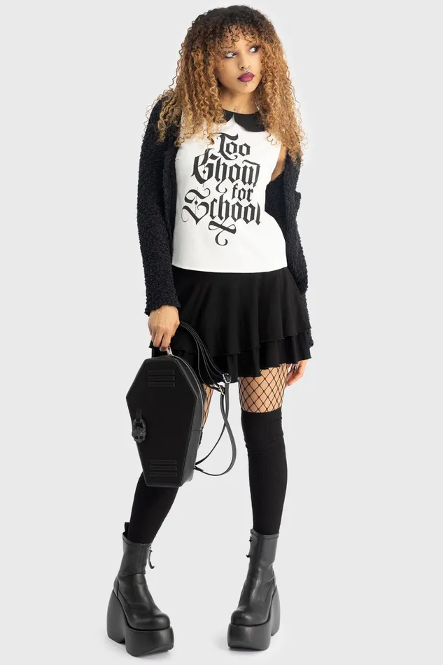 Killstar Shirts and Blouses Women Too Ghoul For School Blouse