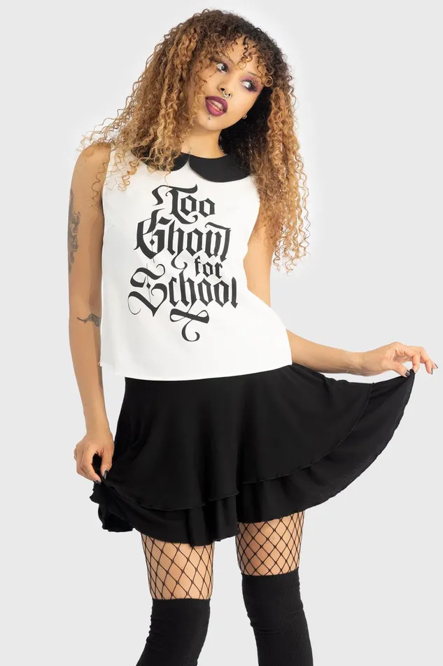 Killstar Shirts and Blouses Women Too Ghoul For School Blouse