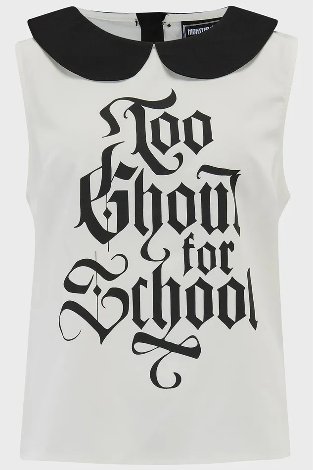 Killstar Shirts and Blouses Women Too Ghoul For School Blouse