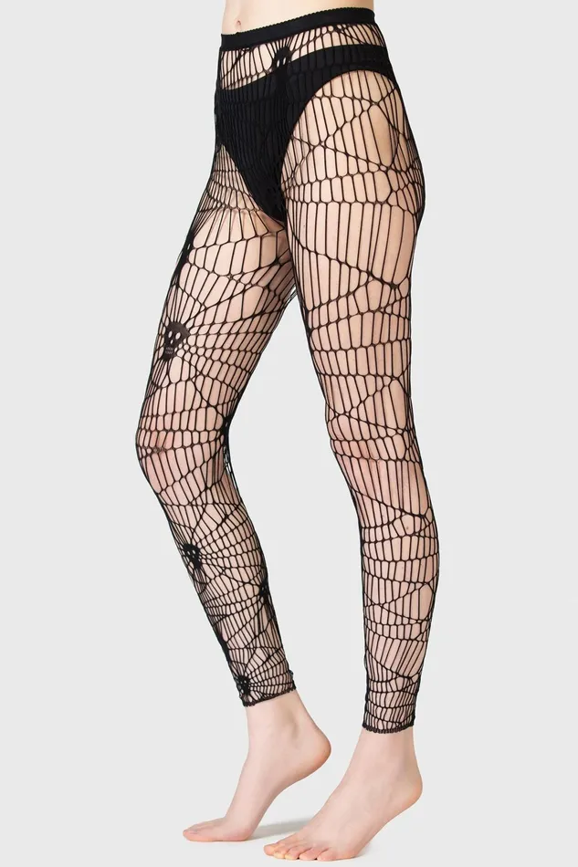 Killstar Socks and Tights Women Ardinea Leggings