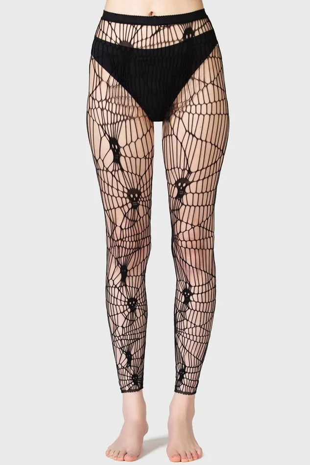 Killstar Socks and Tights Women Ardinea Leggings