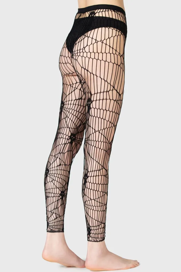 Killstar Socks and Tights Women Ardinea Leggings