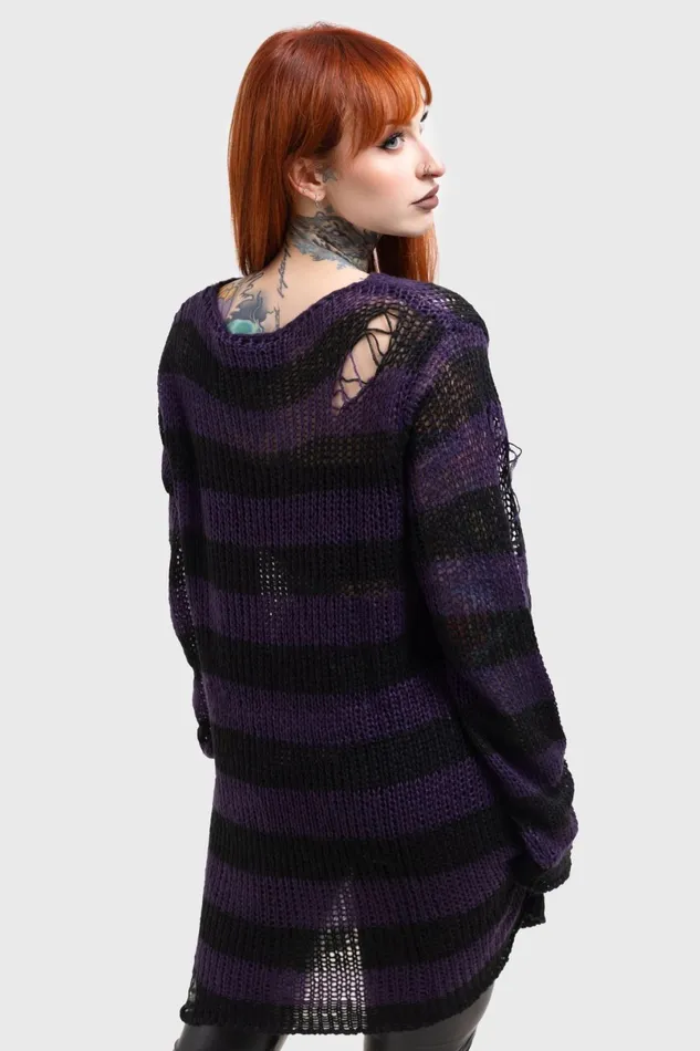 Killstar Sweaters Women Graph Knit Sweater