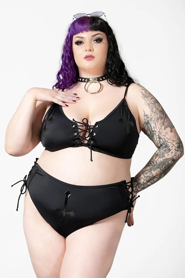 Killstar Swim Women Xandria 2Piece Swimsuit PLUS