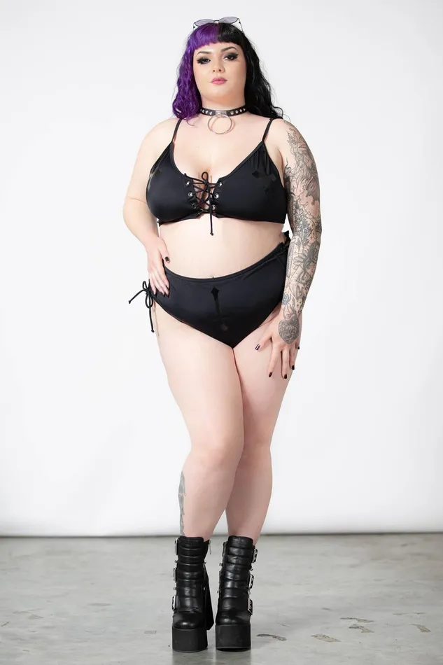 Killstar Swim Women Xandria 2Piece Swimsuit PLUS