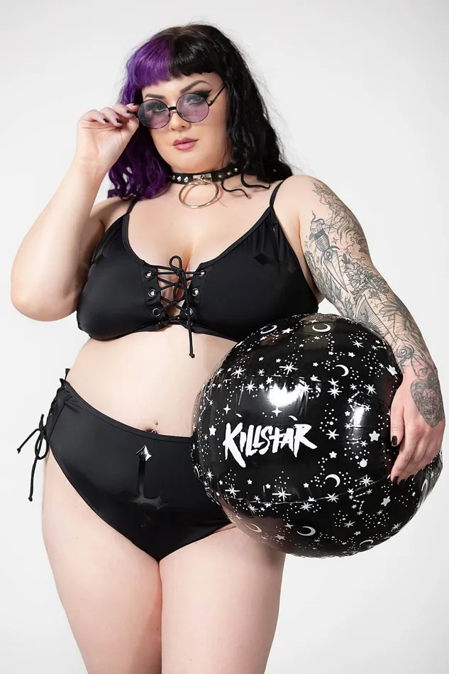 Killstar Swim Women Xandria 2Piece Swimsuit PLUS