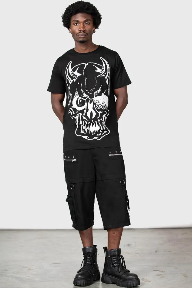 Killstar TShirts and Vests Men Hollow Nite TShirt