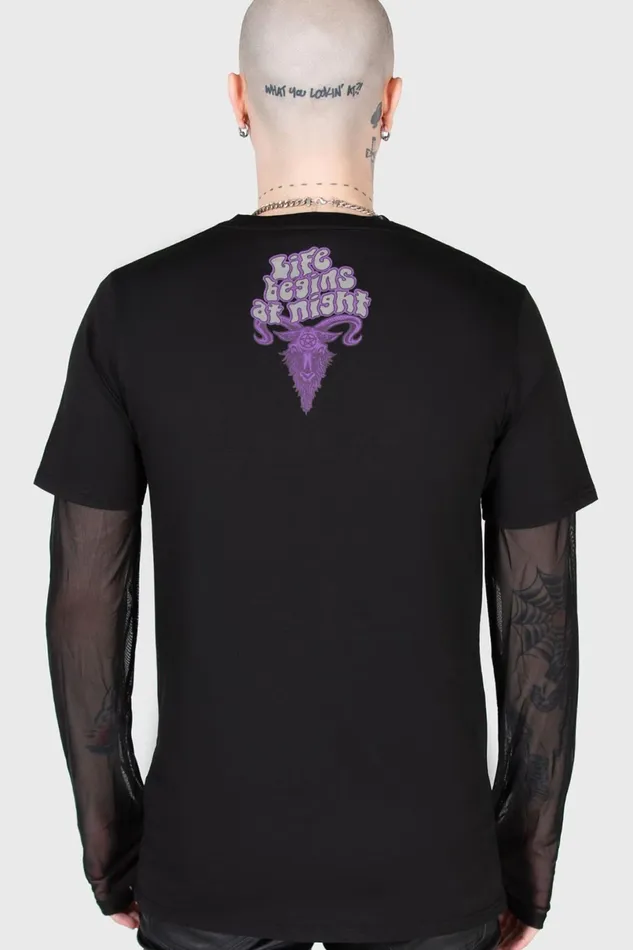 Killstar TShirts and Vests Men Witching Hour TShirt