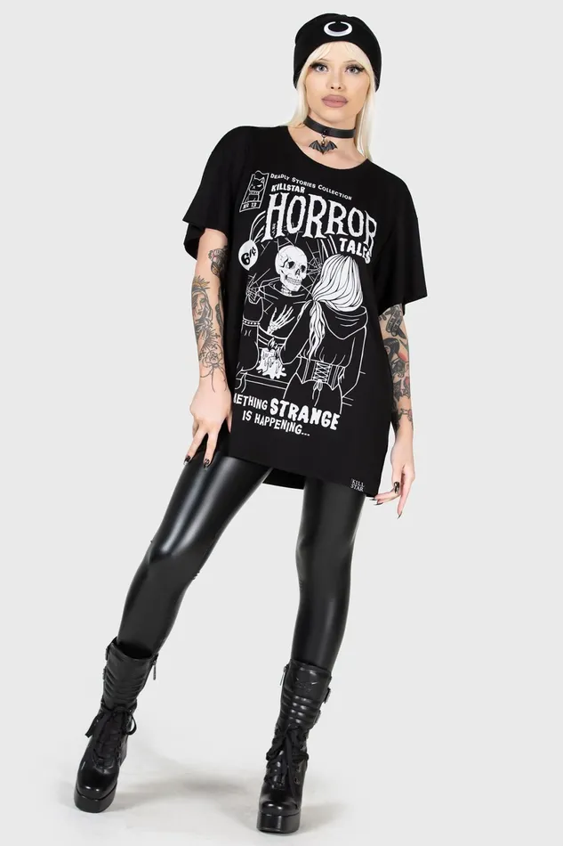 Killstar TShirts and Vests Women Horror Story Relaxed Top