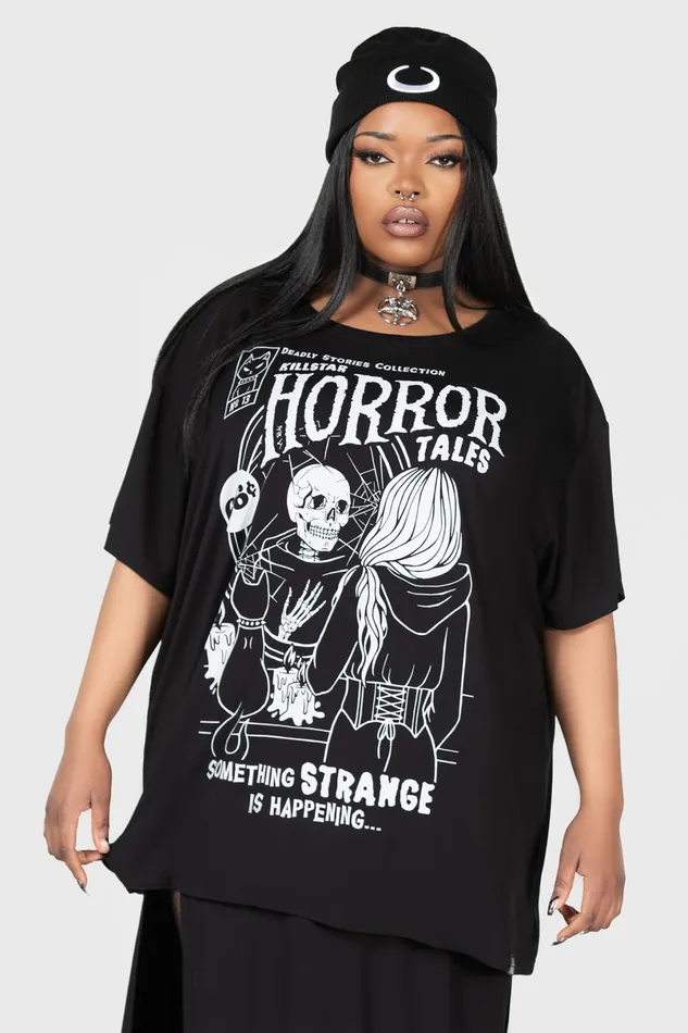 Killstar TShirts and Vests Women Horror Story Relaxed Top