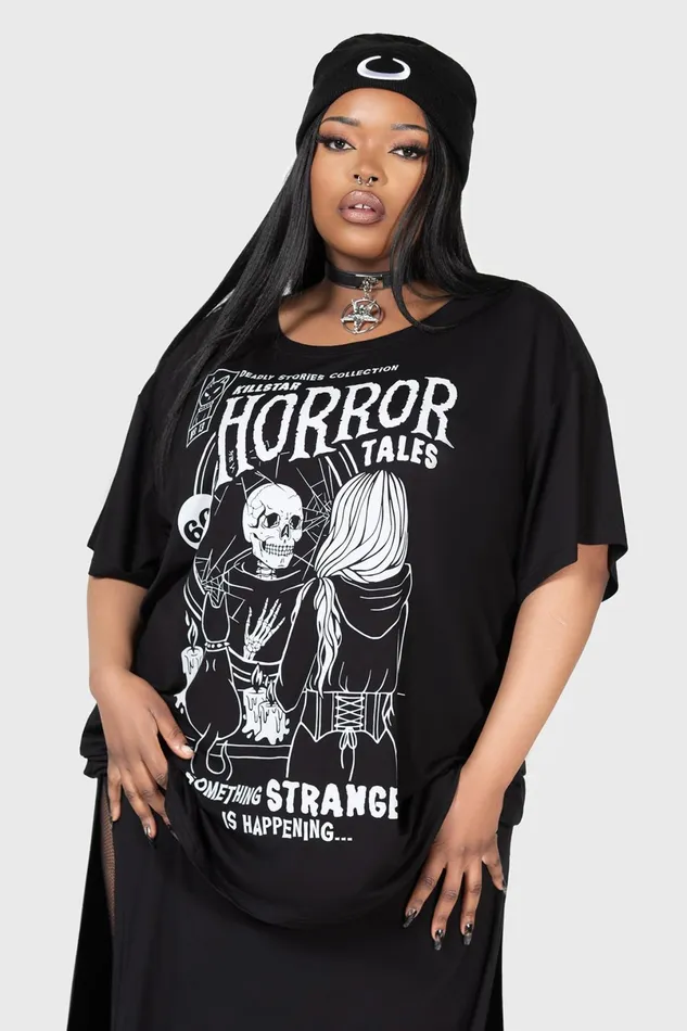 Killstar TShirts and Vests Women Horror Story Relaxed Top