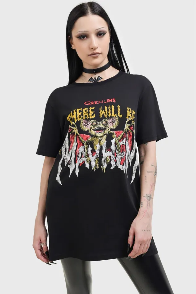 Killstar TShirts and Vests Women Will Be Mayhem T Shirt