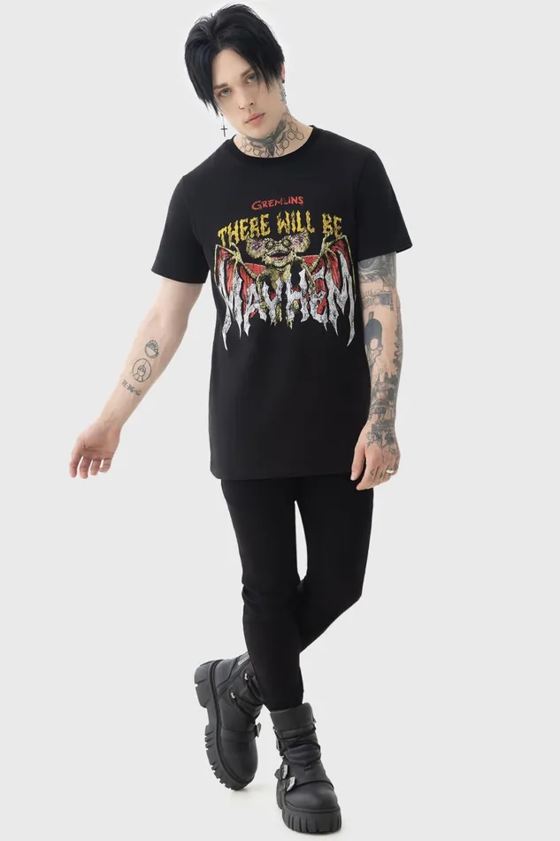 Killstar TShirts and Vests Women Will Be Mayhem T Shirt