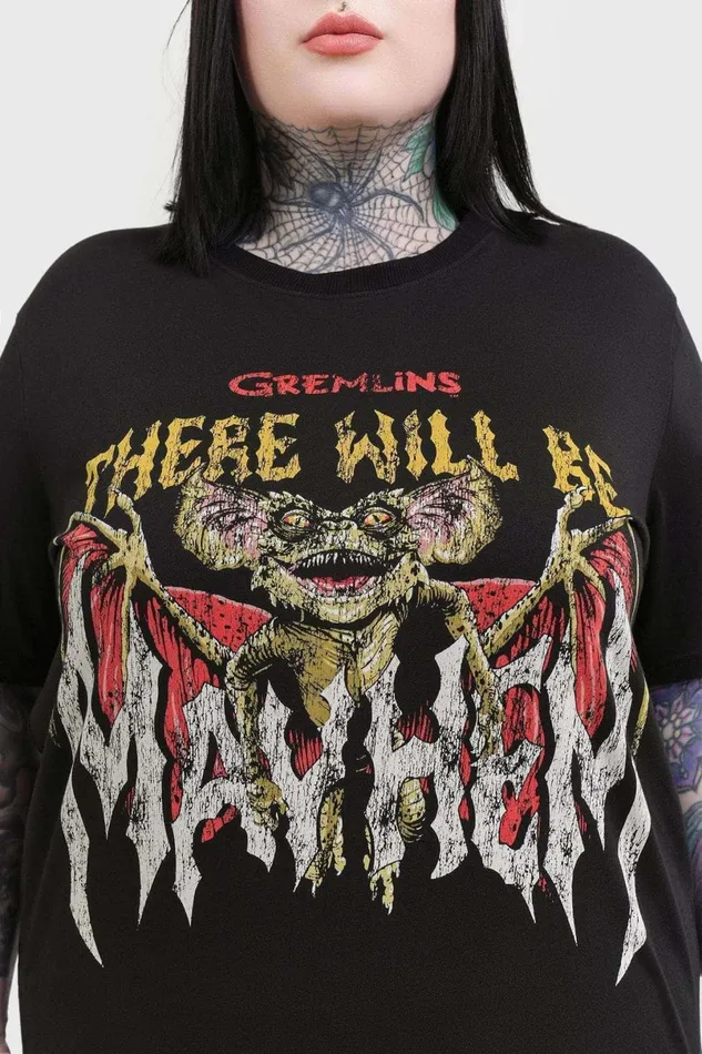 Killstar TShirts and Vests Women Will Be Mayhem T Shirt