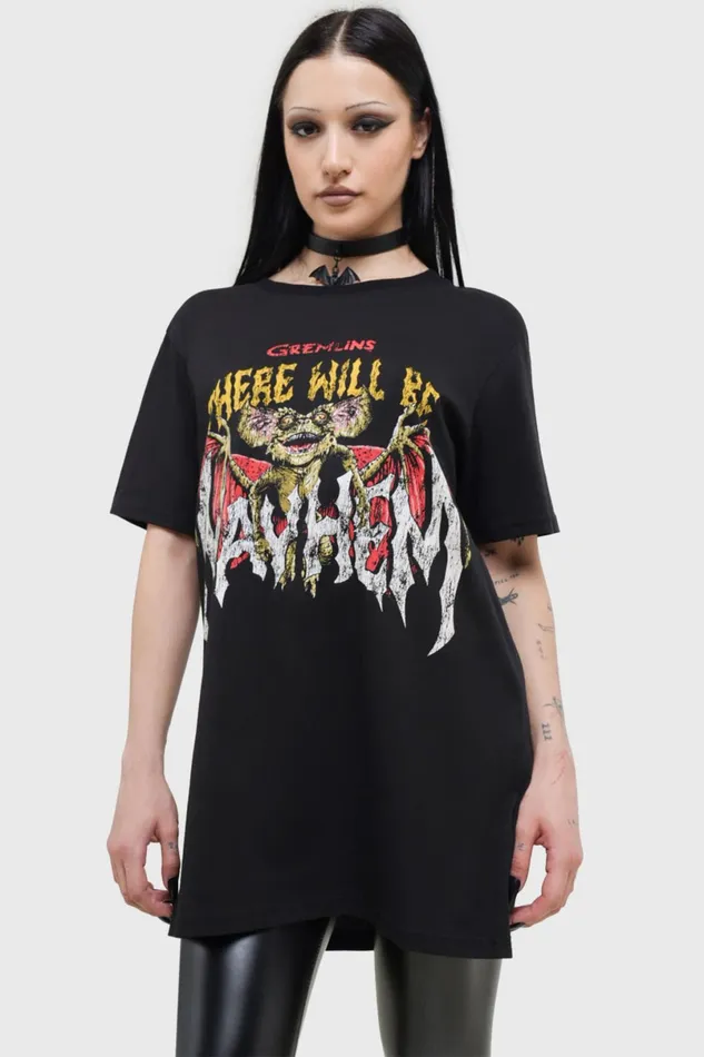 Killstar TShirts and Vests Women Will Be Mayhem T Shirt
