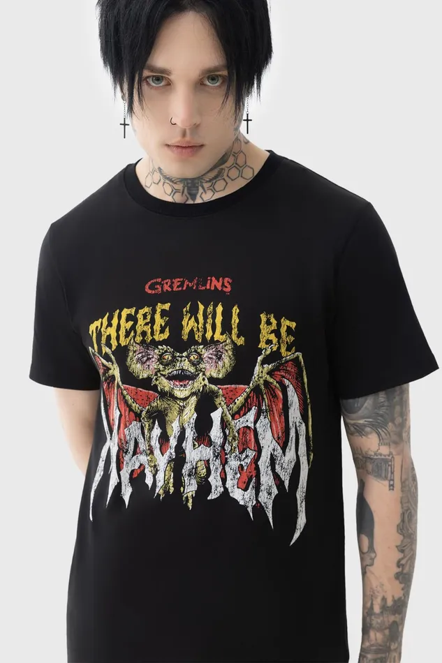 Killstar TShirts and Vests Women Will Be Mayhem T Shirt