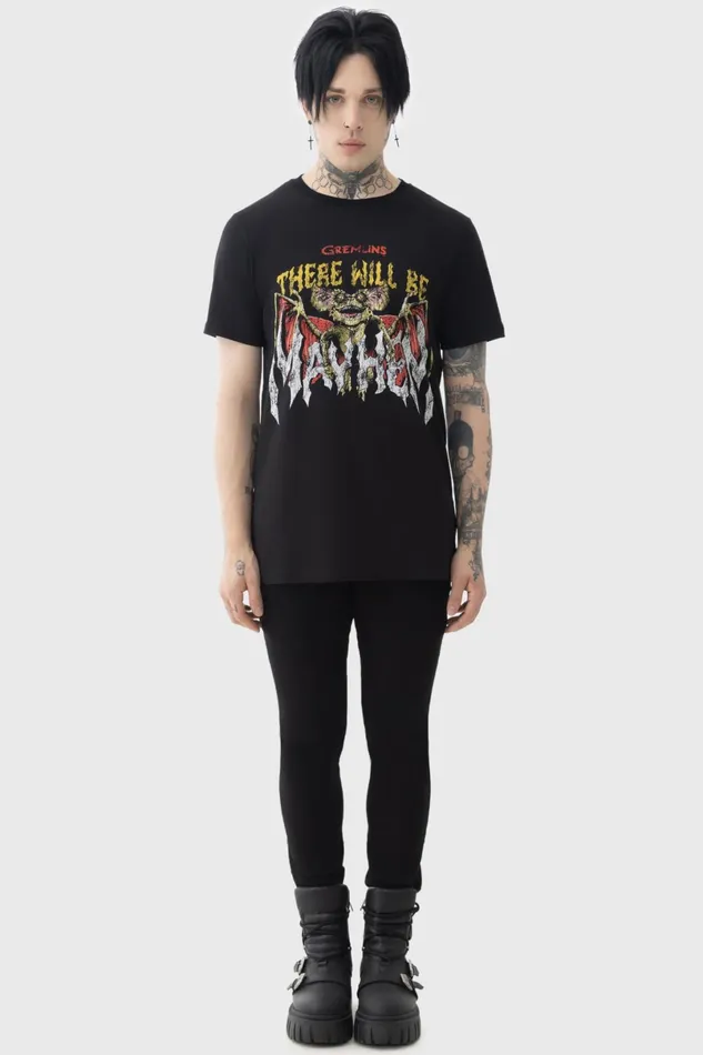 Killstar TShirts and Vests Women Will Be Mayhem T Shirt