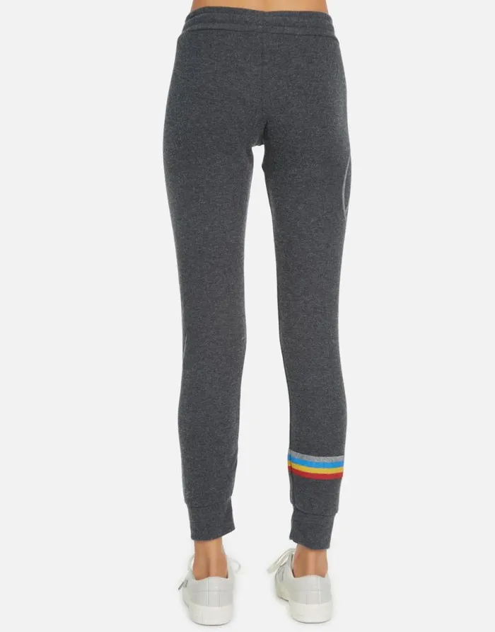 Kizzy Electric Elephant Elements Heather Black Women Lauren Moshi Long Sweatpants