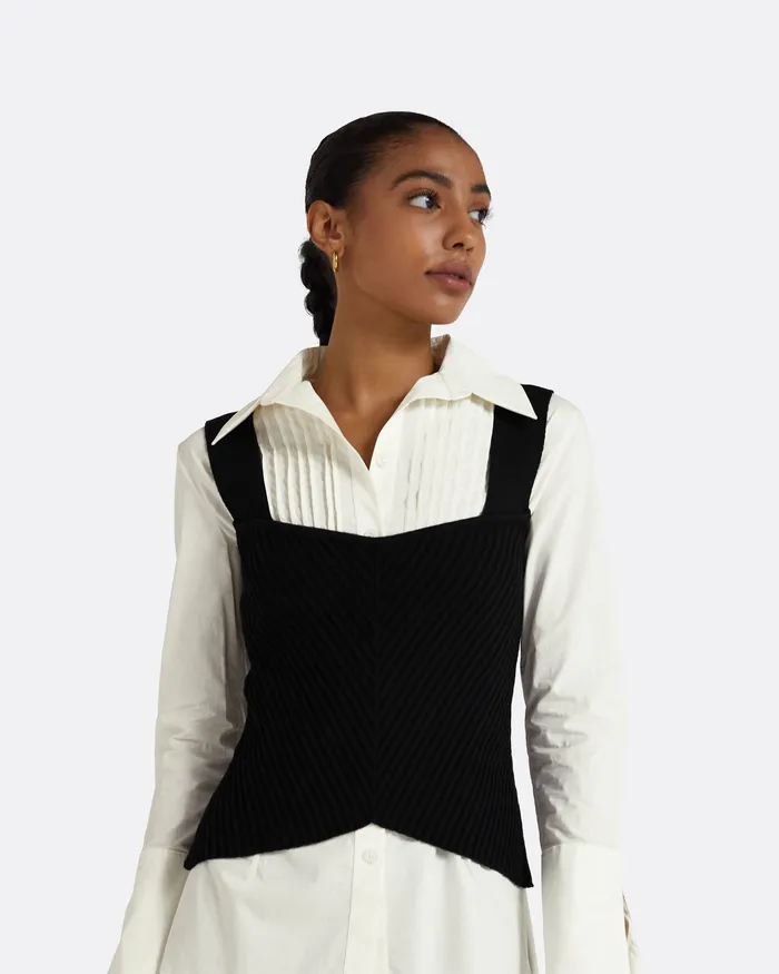 Knitwear Audrey Black Knit Black 8211 Safiyaa Women