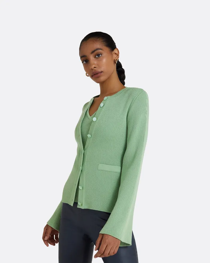 Knitwear Emilia Sage Knit Sage Safiyaa Women
