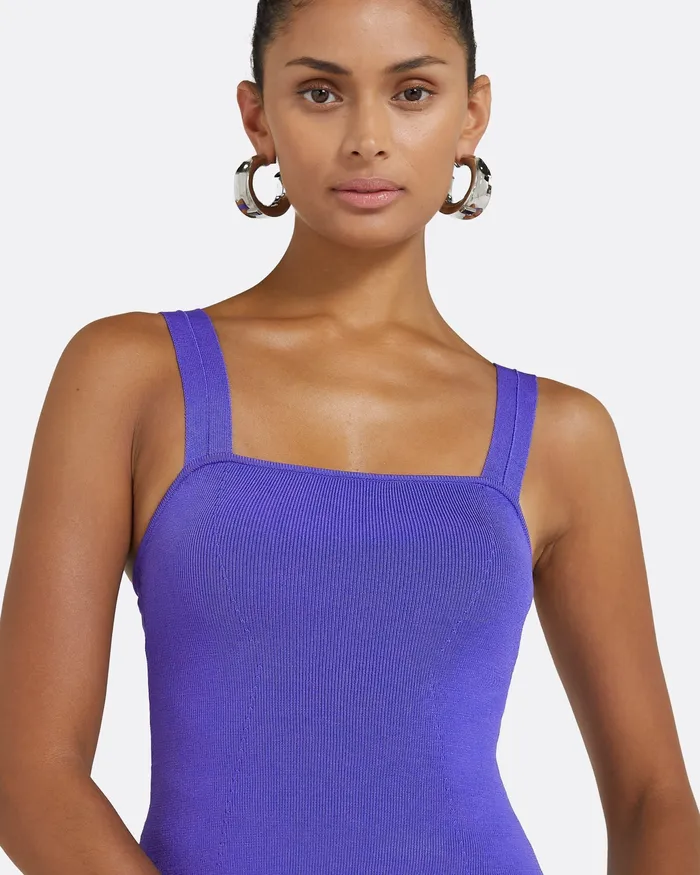 Knitwear Safiyaa Women Pacay Anemone Blue Knit Anemone Blue
