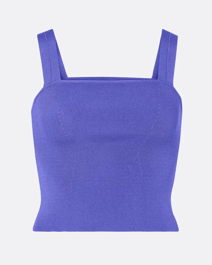 Knitwear Safiyaa Women Pacay Anemone Blue Knit Anemone Blue