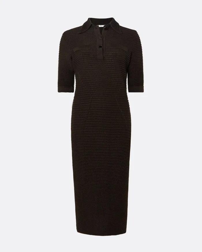 Knitwear Women Akilah Dark Mocha Crochet Dress Dark Mocha Safiyaa